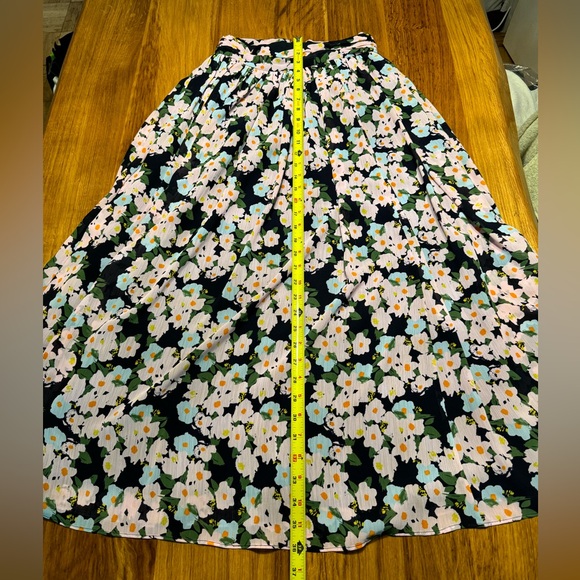 JCrew Chiffon Point Sur floral maxi skirt - Picture 11 of 11